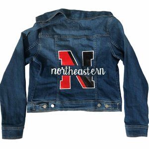 custom painted denim jacket